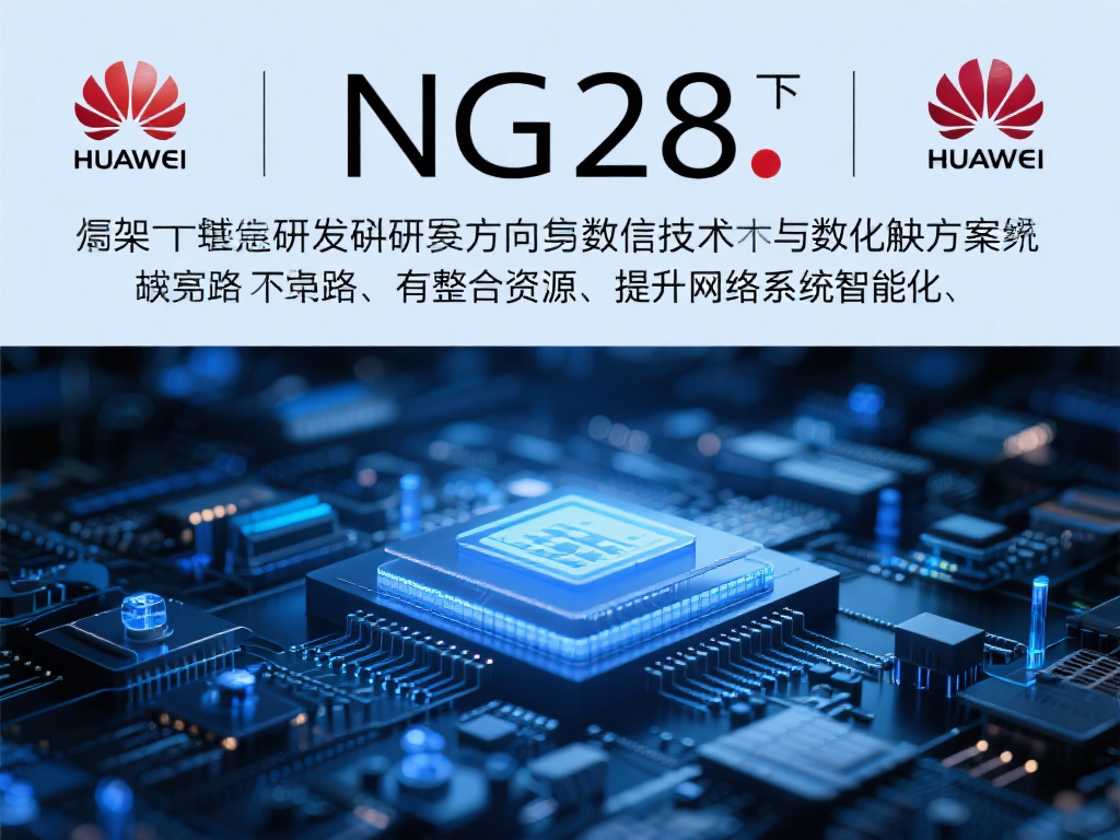 华为长期以来的研发方向都集中在通信技术与数字化解决